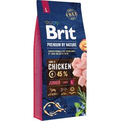Brit Premium By Nature Junior L Large 15kg