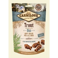 Carnilove Przysmak Dog Snack Fresh Soft Trout+Dill 200g