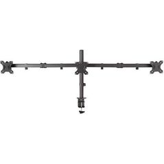 Neomounts Uchwyt biurkowy na 3 monitory 10" - 27" (FPMA-D550D3BLACK)