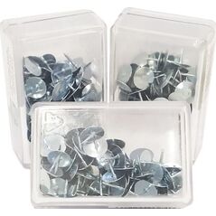 Victory Office Product Pinezki Metalowe 100 Szt. W Pudełku Plastikowym (333100)