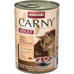 Animonda Carny Karma Adult Kurczak + Indyk + Kacze serca puszka 400g