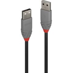 Adapter USB Lindy Czarny  (36690)
