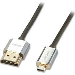 Kabel Lindy HDMI Micro - HDMI 4.5m srebrny (41679)