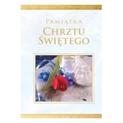 Diecezjalne Pamiątka Chrztu Świętego - niebieska (mała)