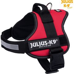 Trixie Szelki Julius-K9®, 1/L: 63–85 cm/50 mm, czerwone