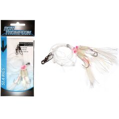 Ron Thompson Rig5 Hokkai w.Flash and White Feathers 3 #2 Silver Hook (42608)