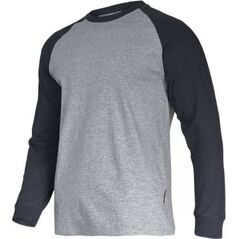Lahti Pro Koszulka z długim rękawem szaro-czarna XXXL (L4022306)