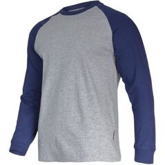 Lahti Pro Koszulka z długim rękawem szaro-granatowa XXXL (L4022406)