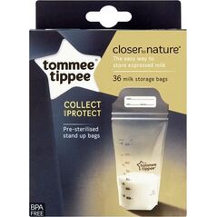 Tommee Tippee Tommee Tippee pieno laikymo maišeliai Closer to Nature, 42302241