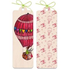 Cozywood Zakładka drewniana Balon