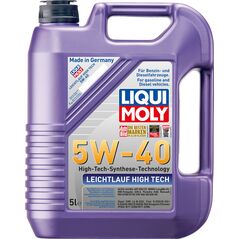 LIQUI MOLY OLEJ LIQUI MOLY 5W40 5L LEICHTLAUF HIGH TECH A3/B4 / SN/CF / 502.00 505.00 / 229.5 / LL01 / A40 / RN0700 710