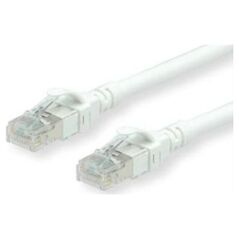 Roline Patchcable - RJ45 - 1m - UTP - CAT 6 - bezhalogenowy, biały (21.15.2561)