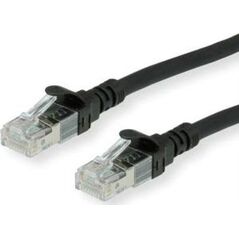 Roline Patchcord kat.6 UTP, LSOH, czarny, 0,5 m (21.15.2550)