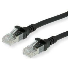 Roline ROLINE - Patch- Cable - RJ- 45 (M) to RJ- 45 (M) - 30 cm - SFTP - CAT 6a - black (21.15.2975)
