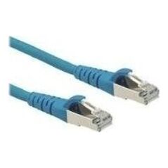 Roline ROLINE - Patch- Cable - RJ- 45 (M) to RJ- 45 (M) - 10 m - SFTP, PiMF - CAT 6a - blue (21.15.2847)