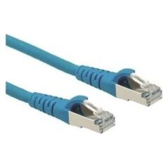 Roline Patchcord kat.6A S / FTP (PiMF), LSOH, niebieski, 0,5 m (21.15.2840)