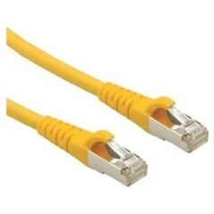 Roline Patchcord kat.6A S / FTP (PiMF), LSOH, żółty, 0,5 m(21.15.2820)