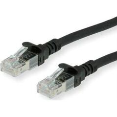 Roline Patchcable - RJ45-3m - UTP - CAT 6a - bezhalogenowy, linka - czarny (21.15.2753)