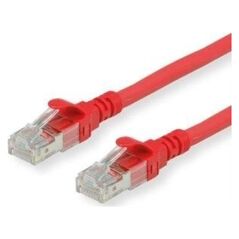 Roline ROLINE - Patch- Cable - RJ- 45 (M) to RJ- 45 (M) - 1 m - UTP - CAT 6a - halogen free, shaped, stranded - red (21.15.2711)