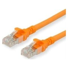 Roline ROLINE - Patch- Cable - RJ- 45 (M) to RJ- 45 (M) - 30 cm - SFTP, PiMF - CAT 6 - halogen free, shaped, stranded - orange (21.15.2958)