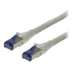Roline ROLINE - Patch- Cable - RJ- 45 (M) - RJ- 45 (M) - 30 m - SFTP, PiMF - CAT 6a - pressed, Solid, smooth, halogen free - gray (21.15.0876)