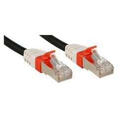Lindy Patchkabel Cat6(A) SSTP / S/FTP PIMF schwarz 0.50m 10G (45362)