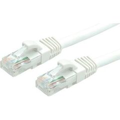 Value Patchcord RJ- 45/RJ- 45- 50cm -UTP - CAT 6a,biały (21.99.1470)