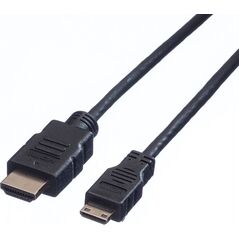 Kabel Value HDMI Mini - HDMI 2m czarny (JAB-1145051)
