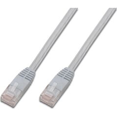 Digitus DIGITUS - Patch Cable - RJ-45 (M) to RJ-45 (M) - 3m - UTP - CAT 5e - flat - white