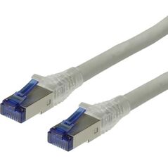Value VALUE - Patch Cable - RJ-45 (M) to RJ-45 (M) - 50m - SFTP, PiMF - CAT 6a - Halogen Free, Shaped, Rugged - Gray (21.99.0847)
