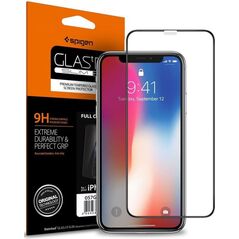 Spigen Szkło Glas.tR Slim FC do etui Apple iPhone X Xs