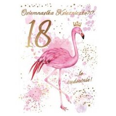 PASSION CARDS Karnet na 18-te urodziny