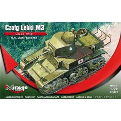 Mirage Czołg Lekki M3 Luzon 1942 Amerykański