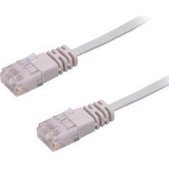 MicroConnect Patchcord U/UTP CAT6 0.25M Grey Flat