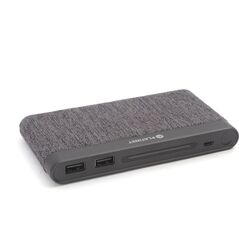 Powerbank Platinet Fabric Braided 10000mAh Grafitowy