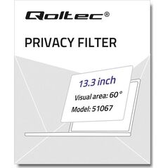Filtr Qoltec Qoltec Filtr prywatyzujący RODO do MacBook Air | 13.3'' | 16:10