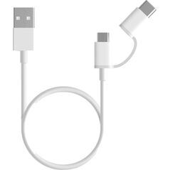 Kabel USB Xiaomi USB-A - 1 m Biały (15303)