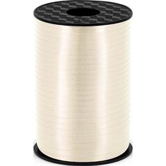 Party Deco Wstążka plastikowa do dekoracji kremowa, 5 mm uniwersalny