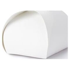 Party Deco Pudełeczka, białe, 6x6x5,5 cm, 10 szt. uniwersalny
