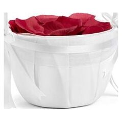 Party Deco Koszyczek na płatki róż lub pieniądze, biały, 26 cm. uniwersalny