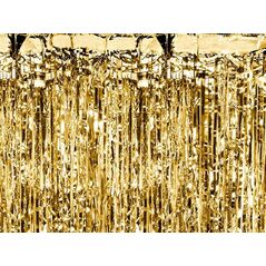 Kurtyna imprezowa, złota, 90x250 cm. uniwersalny