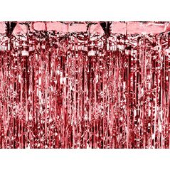 Kurtyna imprezowa, czerwona, 90x250 cm. uniwersalny