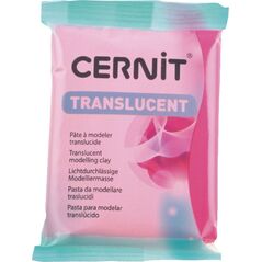 The Clay and Paint Factory Modelina Cernit Transp. Rubinowa 56 g