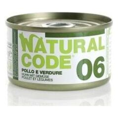 Natural Line s.r.l Karma mokra 06 z kurczakiem i warzywami sos 85g