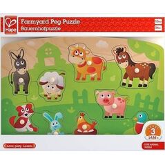 Hape Puzzle - zwierzęta wiejskie