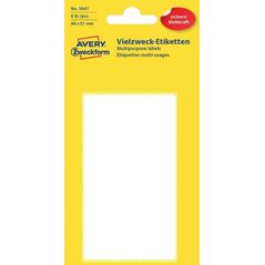 Avery Zweckform Mini etykiety w arkuszach do opisywania ręcznego, 98 x 51mm, białe, 6 sztuk -3047