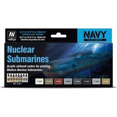 Vallejo Nuclears Submarines zestaw farb Vallejo 71611 uniwersalny