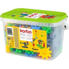 Korbo Klocki Basic 120 elementów