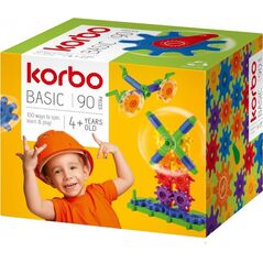 Korbo Klocki Basic 90 elementów