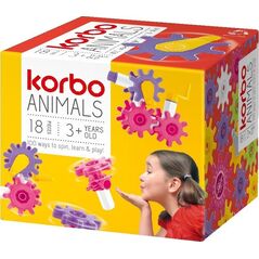 Korbo Klocki Animals 18